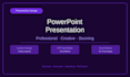 design a professional and creative powerpoint presentation for you