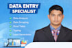 do data entry and web research