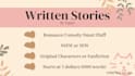 write your fanfiction or your story