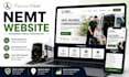 design a nemt website for non emergency medical transportation