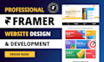 design and develop a modern framer website