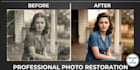 enhance and restore quality of old and low quality photos