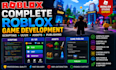 develop a complete roblox game with scripting, UI UX, assets and game publishing
