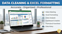 fix, clean, and organize your messy excel or CSV data