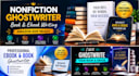 ghostwrite your nonfiction book, ebook, ghost book writer for amazon KDP