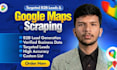 do google map scraping , business data scrape with e mails