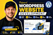 build wordpress website, design or redesign wordpress, and website development