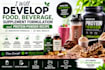 develop food, beverage and supplement product formulation, protein powder recipe