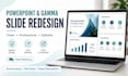 redesign powerpoint into a clean professional deck