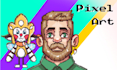 make pixel art sprite or animation