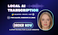 build a custom local ai transcription tool using whisper