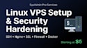set up and harden your linux vps server for production