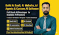 build ai saas,ai website,ai agents,custom ai software