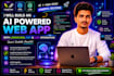 build ai web apps, ai chatbot, rag, langchain and ai agents