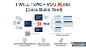 teach you dbt data build tool and advanced data modeling