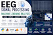 analyze eeg data using python, matlab, and machine learning