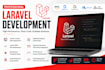 develop, fix, and customize laravel web applications