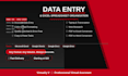 do data entry and organize your excel spreadsheet