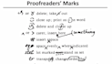 proofread and edit markup on documents