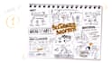 create a hand drawn sketchnote, doodle infographics visual summaries process map