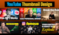 design youtube thumbnail that attract viewers and gets click
