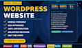 do a stunning wordpress website