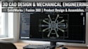 design solidworks 3d cad models for mechanical parts and drone components