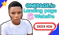 onepage io design onepage io website that win client for business