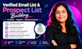 do verified email list and prospect list building accurately