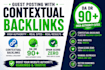 do guest post SEO, and tech guest posting with high da pa contextual backlinks