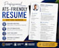 write a professional ats friendly resume