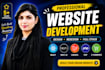 build website development, fullstack developer frontend backend web developer