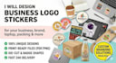 design business logo stickers