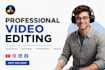 professional video editing for youtube and instagram