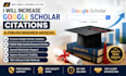increase google scholar citations and public research articles