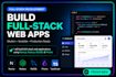 build a saas or full stack web app using nextjs and nodejs