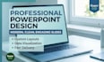 design a professional and modern powerpoint presentation slides