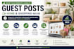 publish guest posts on my website