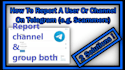 telegram banning bot, telegram bulk reporting, mass reporting dmca tool report
