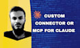 create data management connecter or mcp server for claude