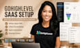 create gohighlevel saas setup, white label CRM, startup funnel