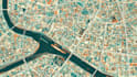 design unique vector map illustration or street map