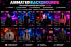 create custom animated backgrounds for tiktok live streams