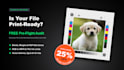 do technical prepress and make your file print ready