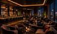render restaurant, lounge, nightclub, rooftop bar cgi visualization