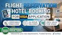 provide flight reservationr and dummy booking