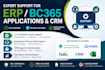 erp CRM service desk and application support and troubleshooting