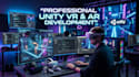 develop unity VR meta quest oculus ar project and simulation
