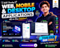 develop professional web, mobile, and desktop applications