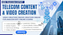 write b2b telecom content, 5g, saas, case studies,isps, voip, explainer video